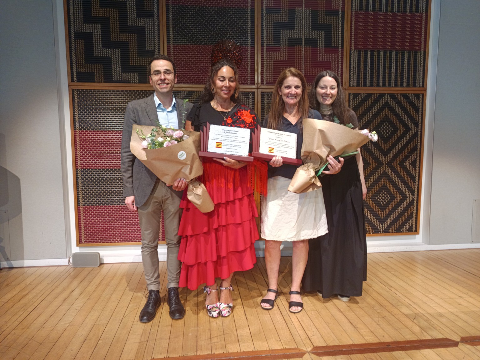 Ceremonia del Premio Manuel José de Frutos: Gloria Vázquez, fotografía 2